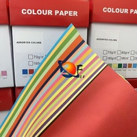 Suministro de fábrica DIY Origami Paper A3 A4 Tamaño personalizado Colores mezclados con 100 hojas 20 colores Papel plegable