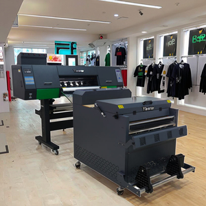 Yinstar Automatic Multicolor Dtf Printer I3200 60cm Flatbed Heat Press T-Shirt <b>Printing</b> <b>Machine</b> With Powder Shaking Drying Oven - Product Image 1