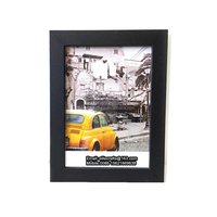 Cadre photo en MDF noir, blanc, or, argent, A0A1A2A3A4, 30x40, 40x50, 50x50, 50x70 cm, cadre en bois, grand cadre pour affiche, vente en gros