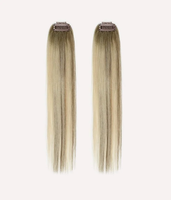 LONGFOR 10 "Clip-in Remy Rideau de cheveux humains chinois Bang Hairpiece Extension No Track Cover-up Hot Supplier
