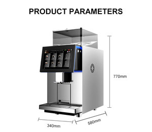 เครื่องชงกาแฟเชิงพาณิชย์รุ่น BTB-301-1D สำหรับใช้ในโรงแรม ทำจากสแตนเลส ปรับแต่งความจุได้ ชงเครื่องดื่มอัตโนมัติ - Product Image 3