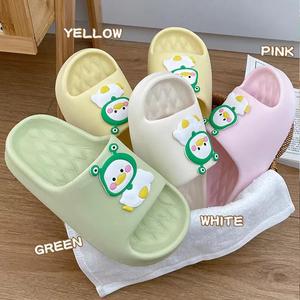 Ellspenk Cartoon <b>Slippers</b> Green Size 36/37 Anti-Slippery EVA Home <b>Slippers</b> - Product Image 3