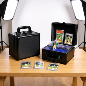 Album <span class=keywords><strong>de</strong></span> rangement pour cartes gradées, classeur <span class=keywords><strong>de</strong></span> poche, porte-cartes <span class=keywords><strong>de</strong></span> collection, organisateur pour collectionneurs <span class=keywords><strong>de</strong></span> cartes à collectionner TCG Rotomold - Product Image 4