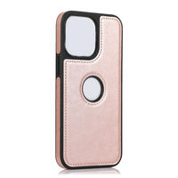 GSCASE Coque de téléphone en cuir PU de qualité supérieure, accessoires pour téléphone, coque arrière en TPU pour iPhone 15 14 13 12 11 X Xs XR Pro Max 7 8 Plus