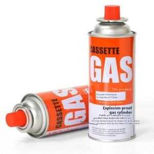 Réservoir de gaz magnétique léger portable pour les activités de plein air-Petit sac de four de carte de butane liquéfié en métal à usage d'urgence - Product Image 1