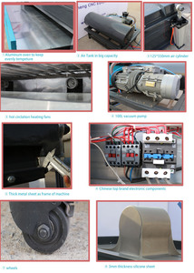 <strong>Corian</strong> Solid Surface <strong>Thermoforming</strong> Machine Durable in Use Desktop Tabletop Acrylic <strong>Thermoforming</strong> Vacuum Press Oven for <strong>Corian</strong> - Product Image 6