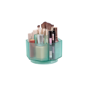 Caja <span class=keywords><strong>de</strong></span> almacenamiento <span class=keywords><strong>de</strong></span> maquillaje giratoria <span class=keywords><strong>de</strong></span> 360 grados <span class=keywords><strong>de</strong></span> Material plástico transparente <span class=keywords><strong>de</strong></span> almacenamiento organizado para organización <span class=keywords><strong>de</strong></span> mesa <span class=keywords><strong>de</strong></span> tocador - Product Image 1