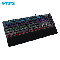 Clavier filaire à 104 touches mécanique, 65% pouces, OEM, pour ordinateur portable, jeu pcb, usine