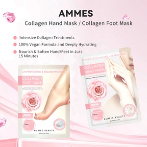 Manufacturer Pre-cut <strong>Toes</strong> Deep Moisturizing Collagen Pedi <strong>Socks</strong> Foot Mask <strong>for</strong> Pedicure Treatment - Product Image 3