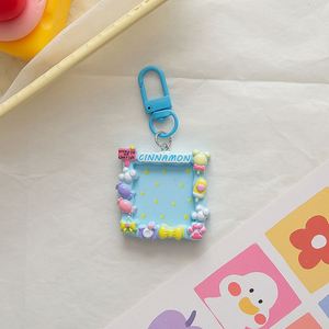 Nuevo llavero con marco de fotos de dibujos animados, colgante DIY para bolso, adorno decorativo para mochila de estudiante, regalo al por mayor - Product Image 4