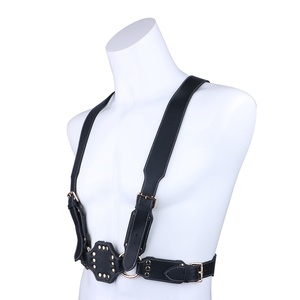 Men's High Quality <b>Leather</b> Body <b>Harness</b> Punk Rave Adult Sex Lingerie Accessories with Straps Sexy Sex Toys for Gay Clothing - Product Image 4