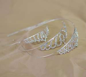 Tiare de mariée en strass pour cérémonie de majoration des 18 ans, accessoires de cheveux pour filles, bijoux de mode raffinés, thème Princesse d'anniversaire - Product Image 3