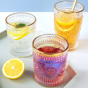Verre de tournesol vintage, résistante à la chaleur, régulateur du vent, ensemble de tasses de lait, 8 pièces, <span class=keywords><strong>2022</strong></span> fabricants, vente en gros - Product Image 2