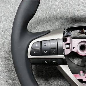 พวงมาลัยสปอร์ตทำจากไม้พีชแบบสปอร์ตสำหรับ <span class=keywords><strong>Lexus</strong></span> RCF GS350 SC430 <span class=keywords><strong>350</strong></span> 250 LX570 RX350 - Product Image 5