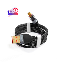 Cable de Carga Superrápida PD de 60W, Certificado MFi, Conector Micro USB de 8 Pines, Transferencia de Datos de 480Mbps, Uso en Computadora, Recordatorio de Luz Inteligente
