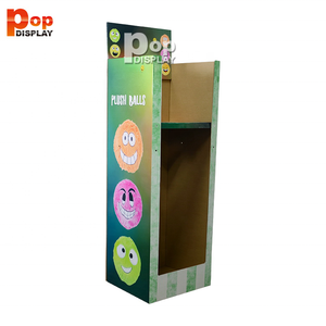 Розничный магазин Рекламные плюшевые игрушки POS дисплей стенд POS картонный грузоотправитель напольный стеллаж - Product Image 3
