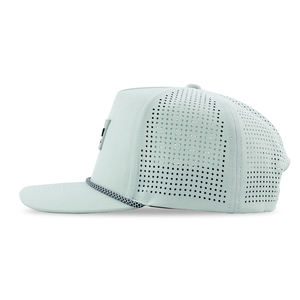 Gorras de Béisbol Deportivas de <span class=keywords><strong>Golf</strong></span> de Nailon de Alto Rendimiento con Logotipo de Goma PVC Personalizado, 5 Paneles, Cuerda, Estilo Camionero y Agujeros Cortados con Láser al por Mayor - Product Image 3