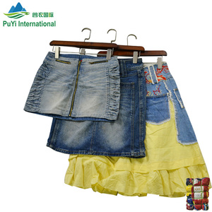 Ventes <span class=keywords><strong>en</strong></span> gros de jupes <span class=keywords><strong>en</strong></span> jean pour femmes, vêtements d'occasion <span class=keywords><strong>en</strong></span> <span class=keywords><strong>ligne</strong></span>, vêtements usagés, vêtements de seconde main, vêtements de marque usagés - Product Image 3