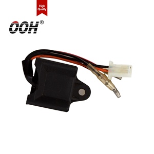 全新 OOH 塑料滑板摩托车配件 二冲程 <span class=keywords><strong>JOG</strong></span> 50CC 90CC 点火线圈 高压包 CDI 1 年保修 - Product Image 1