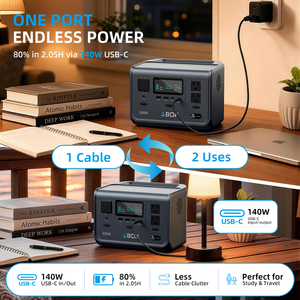 ABOK Portable <b>Solar</b> Power Station 300W 1800W 2500W 3600W Portable Lithium Power Station <b>Solar</b> <b>Generator</b> For Outdoor Emergency - Product Image 2