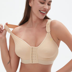 Hygieia-<span class=keywords><strong>Sujetador</strong></span> de compresión posoperatorio con cierre frontal sin aros, correas ajustables personalizadas para mujer - Product Image 1