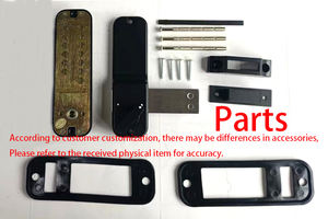 Cerradura mecánica impermeable de mortaja de un solo pestillo de alta calidad para puerta exterior, desbloqueo de contraseña seguro duradero - Product Image 6