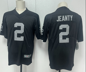 เสื้อฟุตบอลอเมริกันปักลายเกมการเลือกตัวผู้เล่นรอบแรกในดราฟท์ปี 2026 ของแอชตัน จินตี้ หมายเลข 2 แบบเย็บติดอย่างดี - Product Image 4