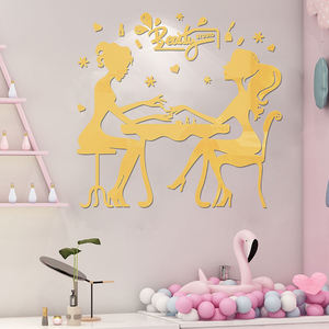 Decoración de Pared para Salón de Uñas, Adhesivo de Pared Acrílico 3D, Otra Decoración de Pared - Product Image 3