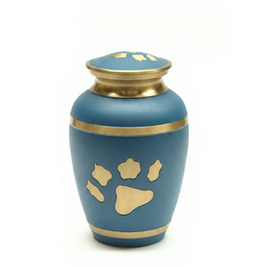 Ali Handicraft Brass Dog <b>Cat</b> <b>Urn</b>-Durable Customizable Design Engraveable Surface American/European Style Pet Cremation Keepsake - Product Image 1