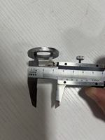 Rondelles de roue chromées de grande taille 1,25'' de diamètre extérieur 0,695'' de diamètre intérieur 0,118'' d'épaisseur