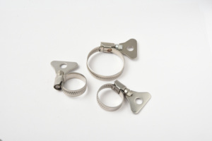 12.7 mét Đài Loan loại <span class=keywords><strong>Hose</strong></span> kẹp/thép không gỉ rửa xe ống nước kẹp với Wing Nut/xử lý <span class=keywords><strong>hose</strong></span> Ống kẹp - Product Image 5