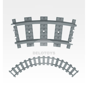 Delo Đồ Chơi Đồ Chơi Bằng Nhựa Khối Xây Dựng Gạch Số Lượng Lớn Các Bộ Phận Tàu Theo Dõi Bộ (64022) - Product Image 4