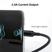 Harga Grosir Pabrik OEM Kabel Data Pengisian Cepat Ponsel USB a ke TYPE-C 1 Meter 5V2.4A untuk IPHONE xiaomi