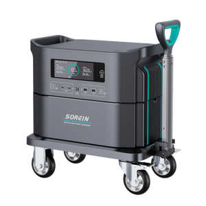 Centrale Électrique Solaire Portable à Onde Sinusoïdale Pure Haute Capacité 3000W 2000W 5kWh Extensible H1003 - Product Image 1