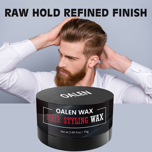 Cire coiffante mate à tenue forte 75g, marque privée d'usine, avec effet anti-frisottis, durée <span class=keywords><strong>de</strong></span> conservation <span class=keywords><strong>de</strong></span> 3 ans, pour texturiser les cheveux bouclés - Product Image 2