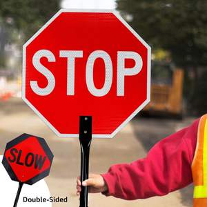 Cartello Stradale Riflettente RTLITE ad Alta Visibilità, Autoadesivo, Stampabile, Segnaletica di Avvertimento e Stop - Product Image 2