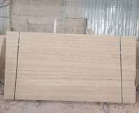 Piedra de Travertino Romano Italiano, Travertino Beige Clásico con Orificios para Proyectos de Villas, Hoteles, Paisajismo e Interiores y Exteriores