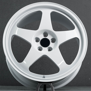 Rueda de Aluminio Forjado Personalizada de Alta Calidad, Estructura Blanca, 17-20 Pulgadas, 5x100, 5x105, 5x110, 5x114.3, 5x120 - Product Image 3