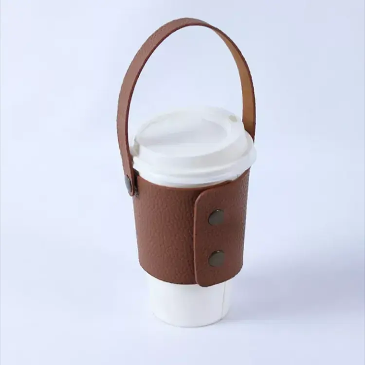 sanchuan Factory Custom Heat Insulation Bottle Holder Coffee Cup Sleeve Holder Beverage Cup Holder