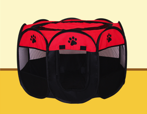 Parc pliable Portable pour animaux domestiques, étui de transport, tente de voyage intérieur, extérieur pour chiot, chat et <span class=keywords><strong>lapin</strong></span> - Product Image 5