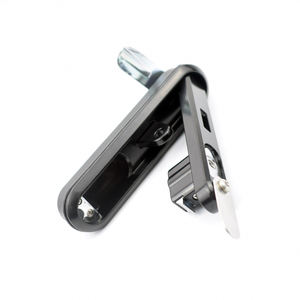 Manija de aleación de zinc, barra de bloqueo, Control con llave 5G, cerradura de puerta de gabinete de Metal, manija de Panel, manija oscilante con candado - Product Image 5