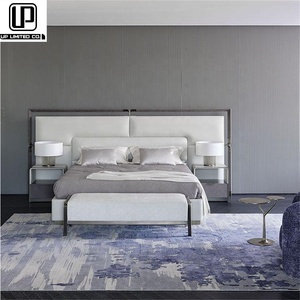 Factory Direct Sell Luxury Villa Modern Leather <b>Bedroom</b> Luxury for <b>Bedroom</b> Bed End <b>Stools</b> Bed End <b>Stools</b> - Product Image 2