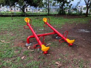 Balancelle standard pour enfants, jeux d'équilibre en plein air, balançoire pour équipement de terrain de jeux JMQ-Z258T - Product Image 2