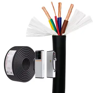 Aislamiento de PVC de alto voltaje 450/750V EVVR cable de cobre EV cable de alimentación de coche de nueva energía para cargador EV pila de carga