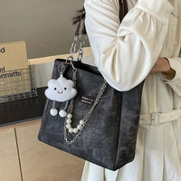Sacs à bandoulière de luxe pour femmes avec logo personnalisé de haute qualité Sacs fourre-tout en PU élégants et épais à la mode à bas prix avec poche zippée
