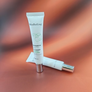 Oferta Especial: Tubo de 10ml, 15ml, 20ml para Suero Antiacné y Crema para Ojos, Personalizado por el Fabricante, con Tapa Plateada de Rosca e Impresión de Logotipo - Product Image 1