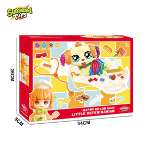 Kit de pâte à <span class=keywords><strong>modeler</strong></span> en argile pour enfants, jouet pour animaux de compagnie, <span class=keywords><strong>chien</strong></span>, modèle vétérinaire, outil pour enfants - Product Image 6