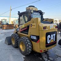 Jepang Menggunakan Mini Wheel Skid Steer Loader 226B3 Model 2021, Daya 45kw, Kapasitas Bucket 3.6m, Pompa & Bantalan, Mesin Konstruksi