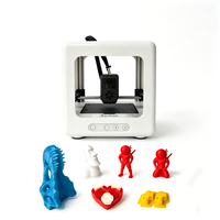 Mini imprimante 3D FDM de bureau, taille compacte, haute précision, fonctionnement facile, machine de fabrication de modèles DIY pour la maison, l'éducation et les débutants