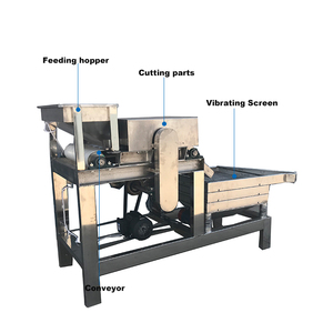 Máquina Industrial Totalmente Automática para Cortar, Triturar y Picar Nueces de Maní, Macadamia, Anacardos y Almendras - Product Image 2